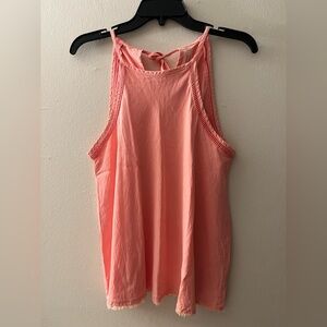Cloth & Stone Peachy Pink Sleeveless Top